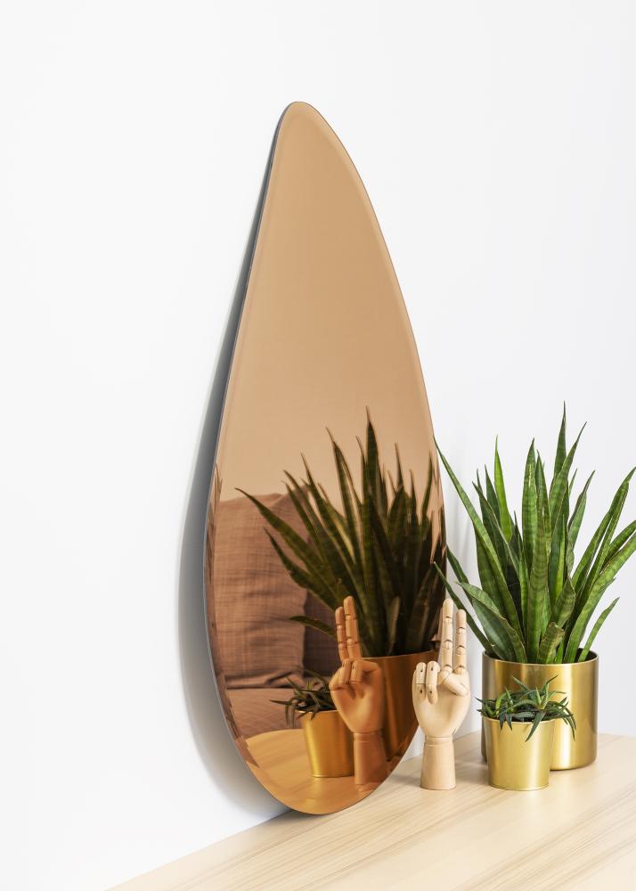KAILA Spejl Deluxe Drop Rose Gold 65x90 cm