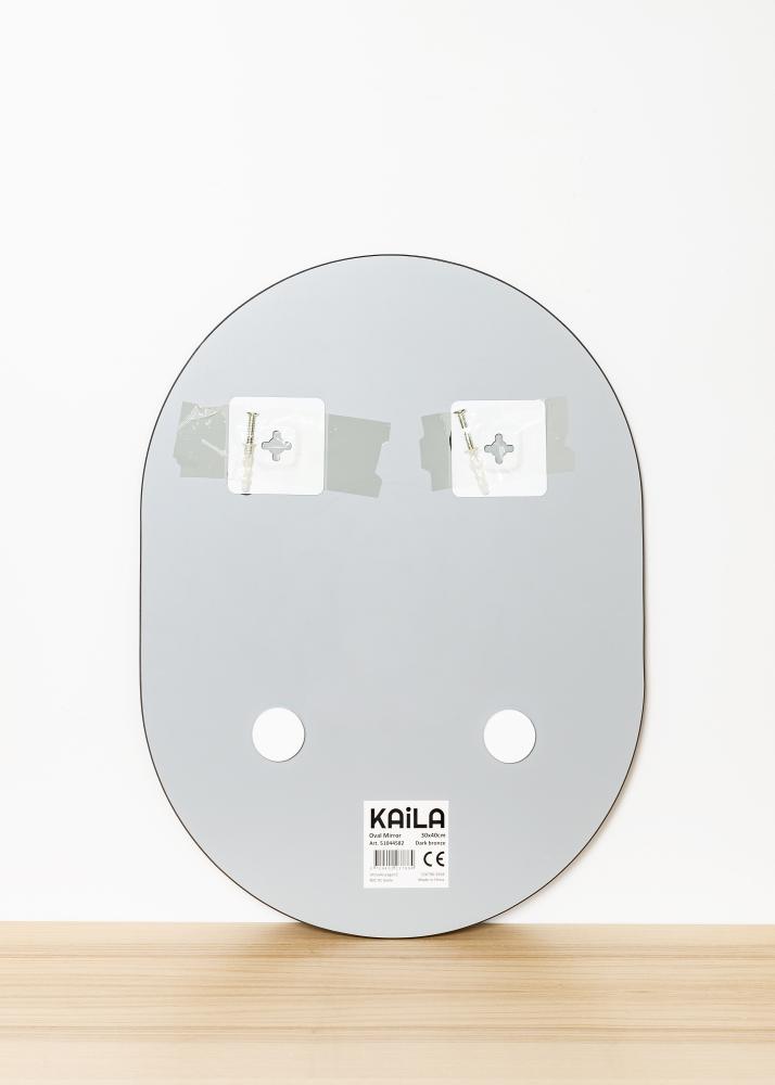 KAILA Spejl Oval 30x40 cm