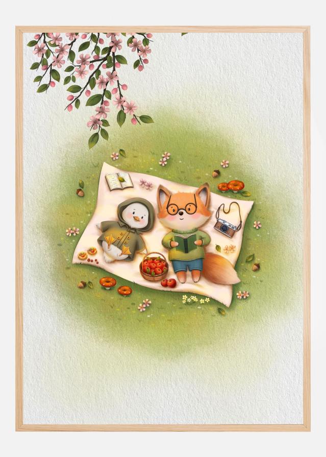Picnic On the Grass Plakat