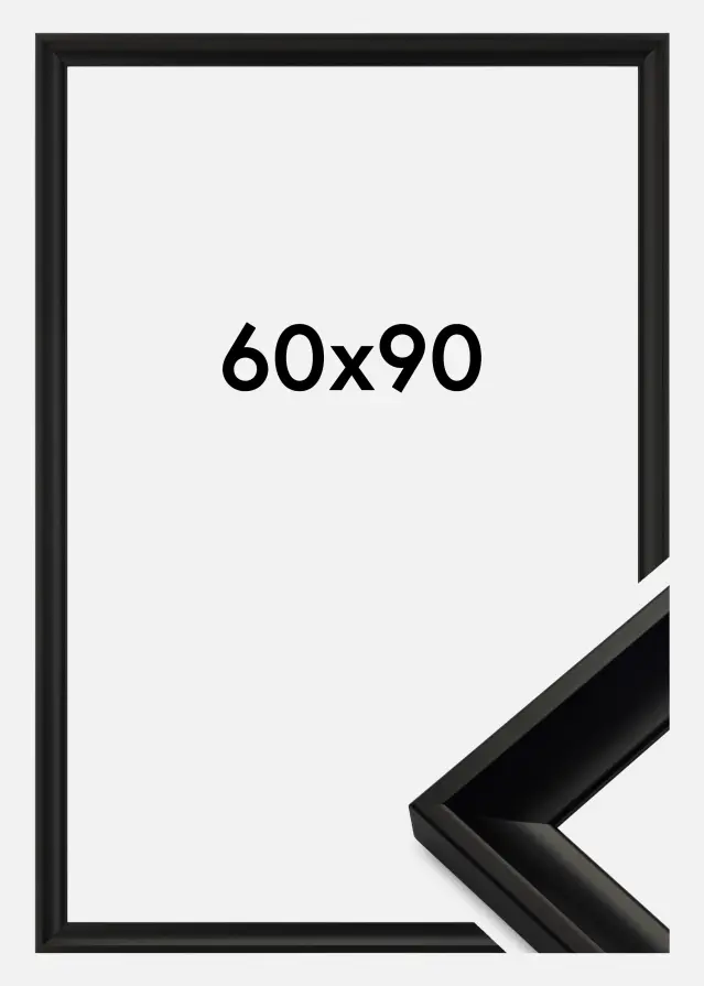 Ramme Öjaren Akrylglas Sort 60x90 cm