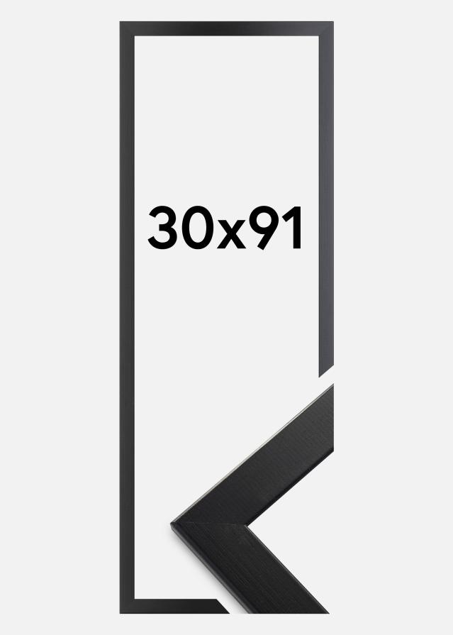 Ramme Trendline Akrylglas Sort 30x91 cm