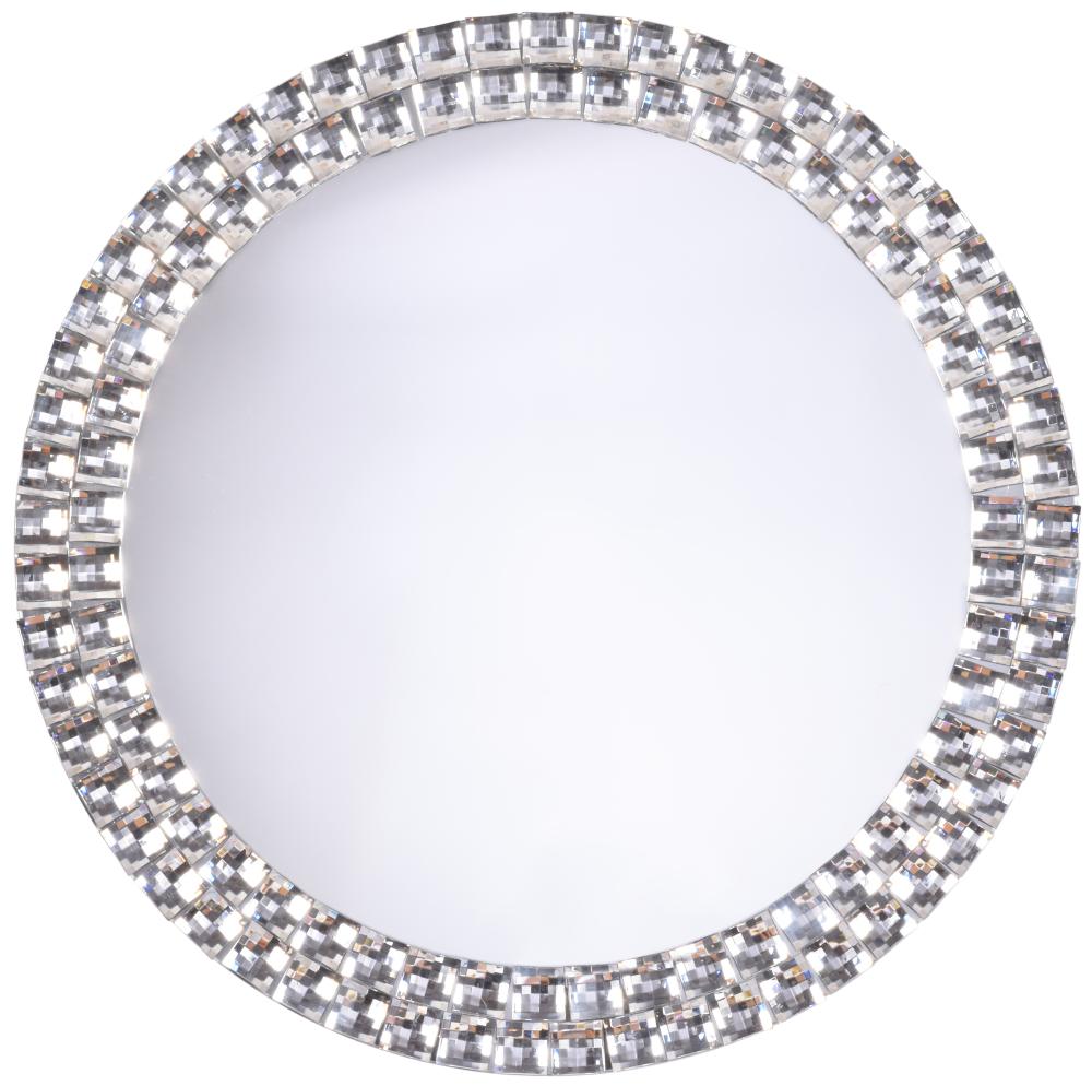 Spejl Jewelled Circular Glass 50 cm ø