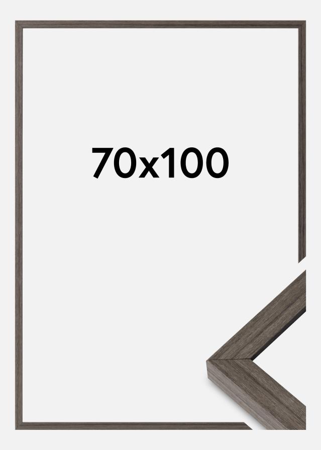 Ramme Hermes Akrylglas Grey Oak 70x100 cm