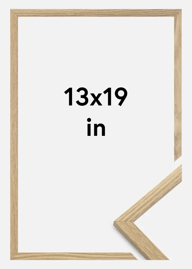 Ramme Trendy Akrylglas Eg 13x19 inches (33,02x48,26 cm)