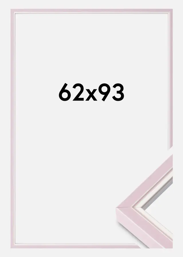Ramme Diana Akrylglas Pink 62x93 cm