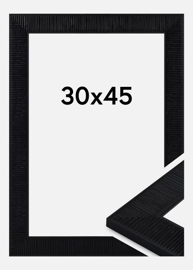 Ramme Lund Akrylglas Sort 30x45 cm