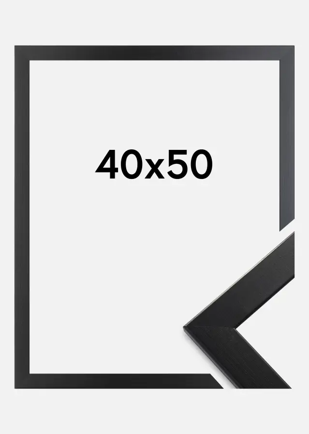 Ramme Trendline Akrylglas Sort 40x50 cm