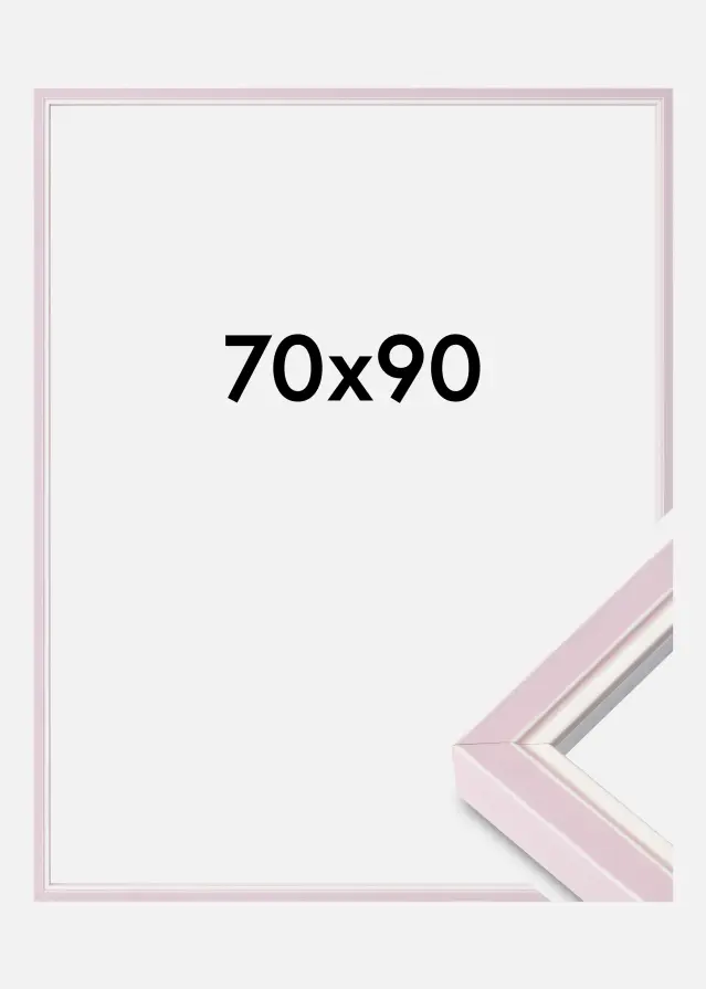 Ramme Diana Akrylglas Pink 70x90 cm