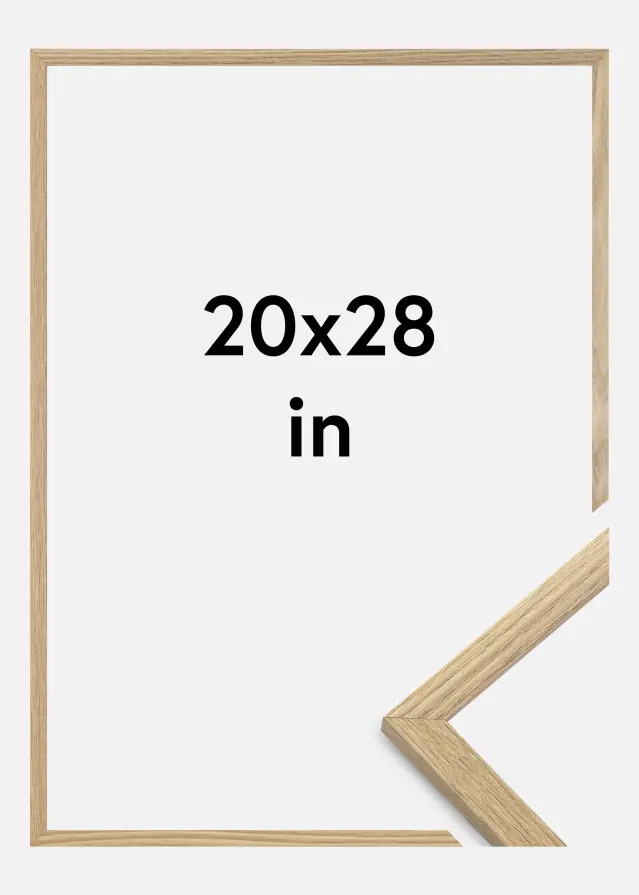 Ramme Trendy Akrylglas Eg 20x28 inches (50,8x71,12 cm)