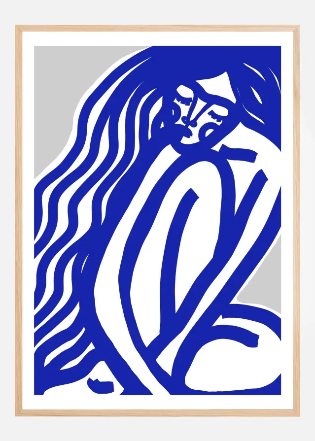 The Silence (Blue) Plakat