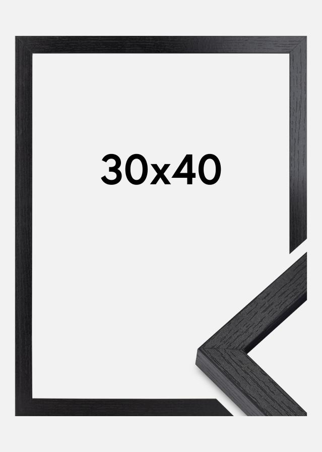 BGA Boksramme Akrylglas Sort 30x40 cm