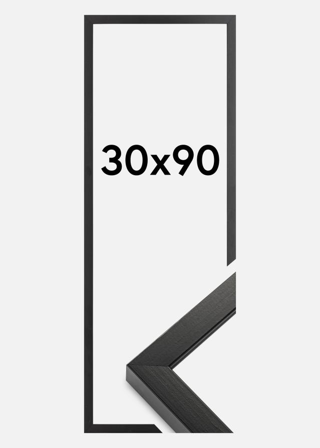 Ramme Amanda Box Sort 30x90 cm