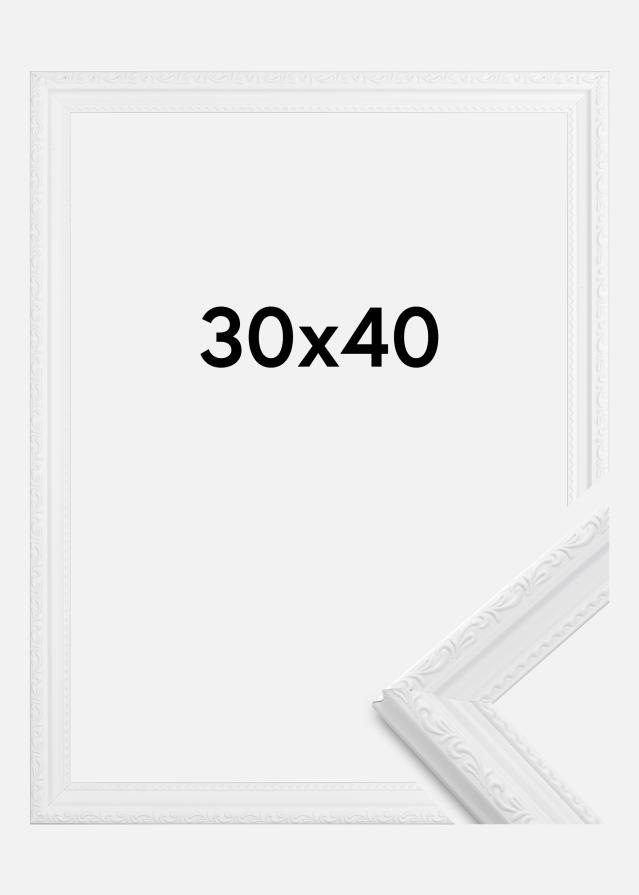 Ramme Abisko Akrylglas Hvid 30x40 cm