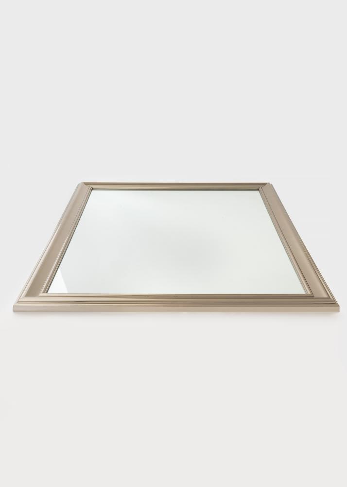 Spejl Cambridge High Gloss Sølv 72x102 cm