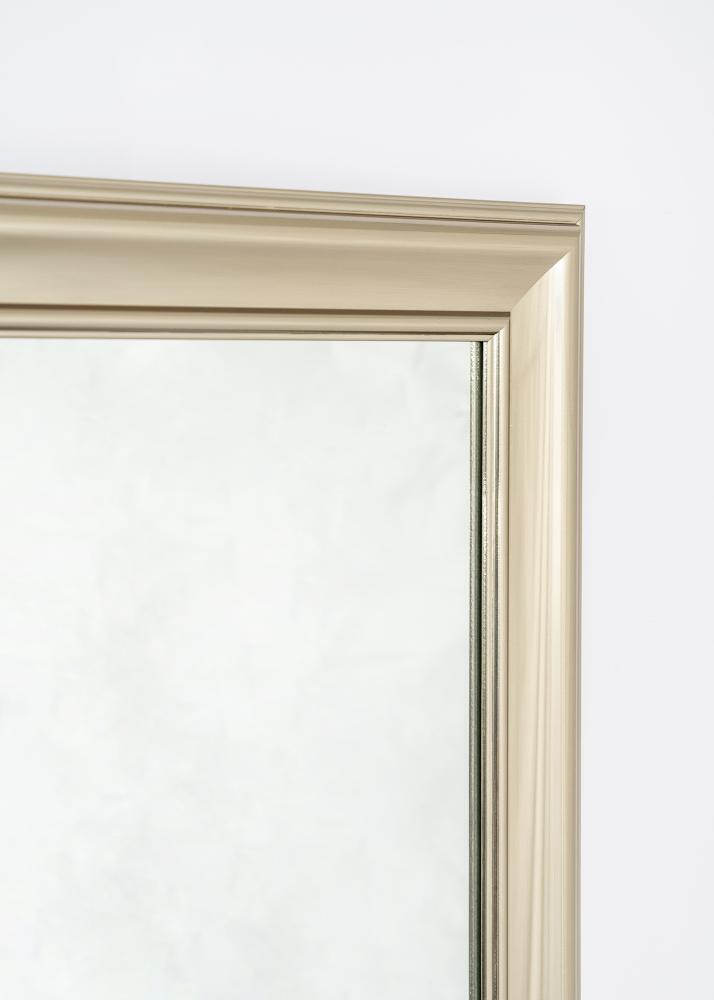 Spejl Cambridge High Gloss Sølv 72x102 cm