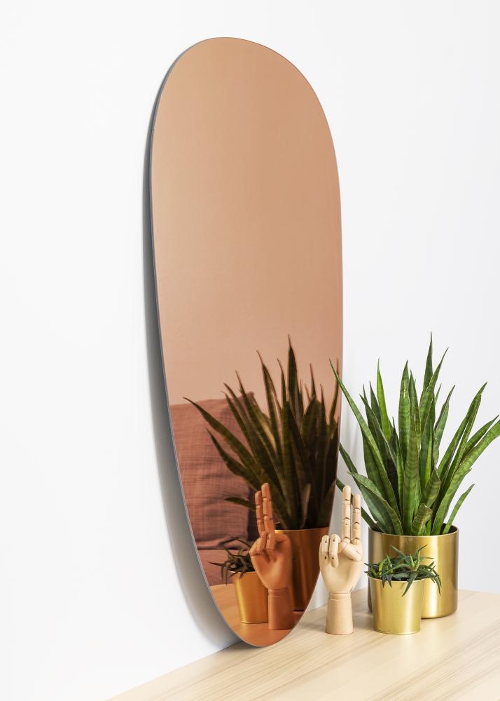 KAILA Spejl Shape II Rose Gold 64x100 cm
