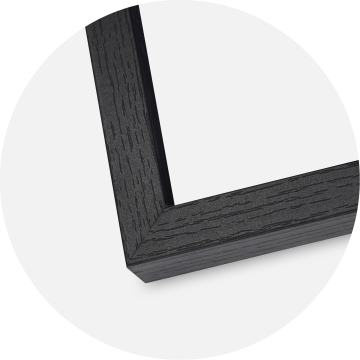 BGA Boksramme Akrylglas Sort 40x60 cm