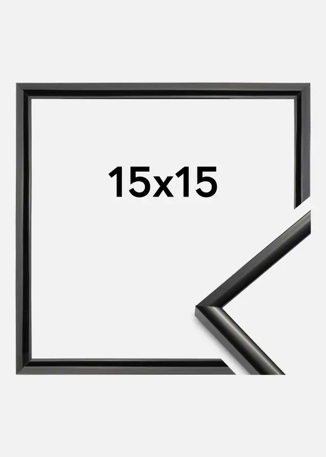 Ramme New Lifestyle Sort 15x15 cm