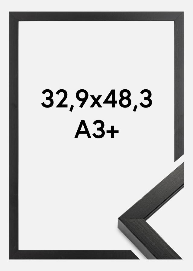 Ramme Amanda Box Sort 32,9x48,3 cm (A3+)