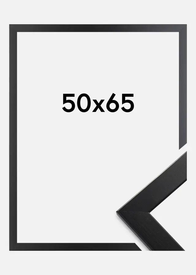 Ramme Trendline Akrylglas Sort 50x65 cm