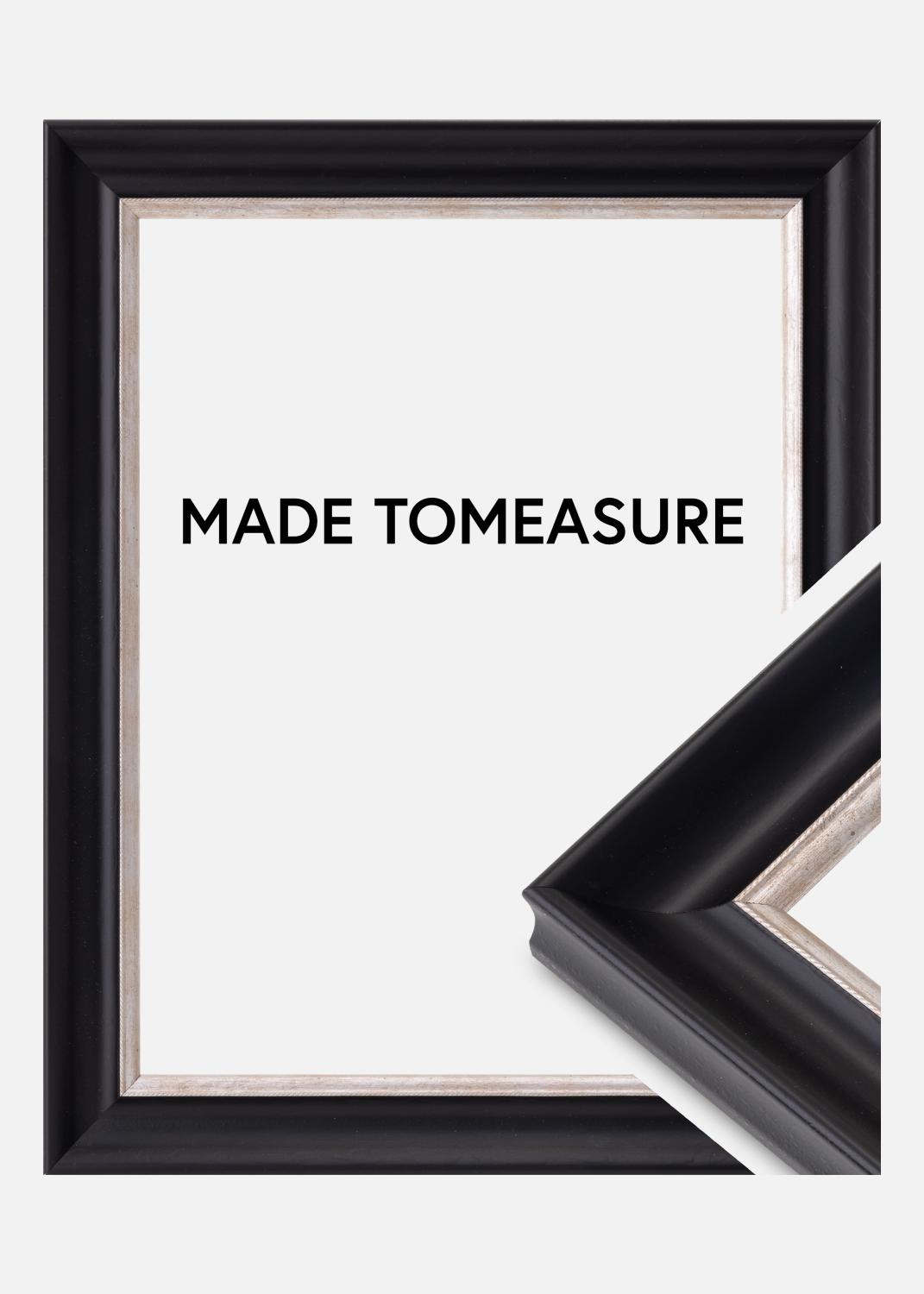 Product Image for Ramme Åshammar Sort/Sølv - Valgfri Størrelse (Uden glas)