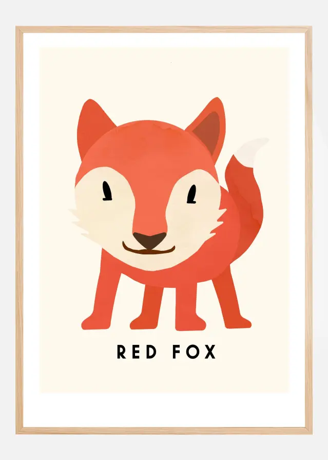 Red Fox Plakat