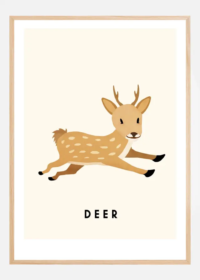 Deer Plakat