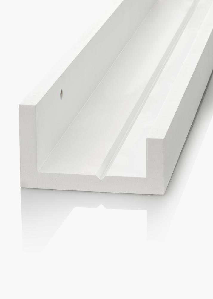 KAILA Billedhylde Hvid 130 cm