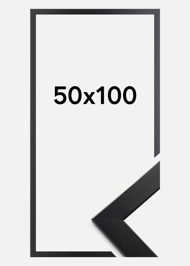 Ramme Trendline Akrylglas Sort 50x100 cm