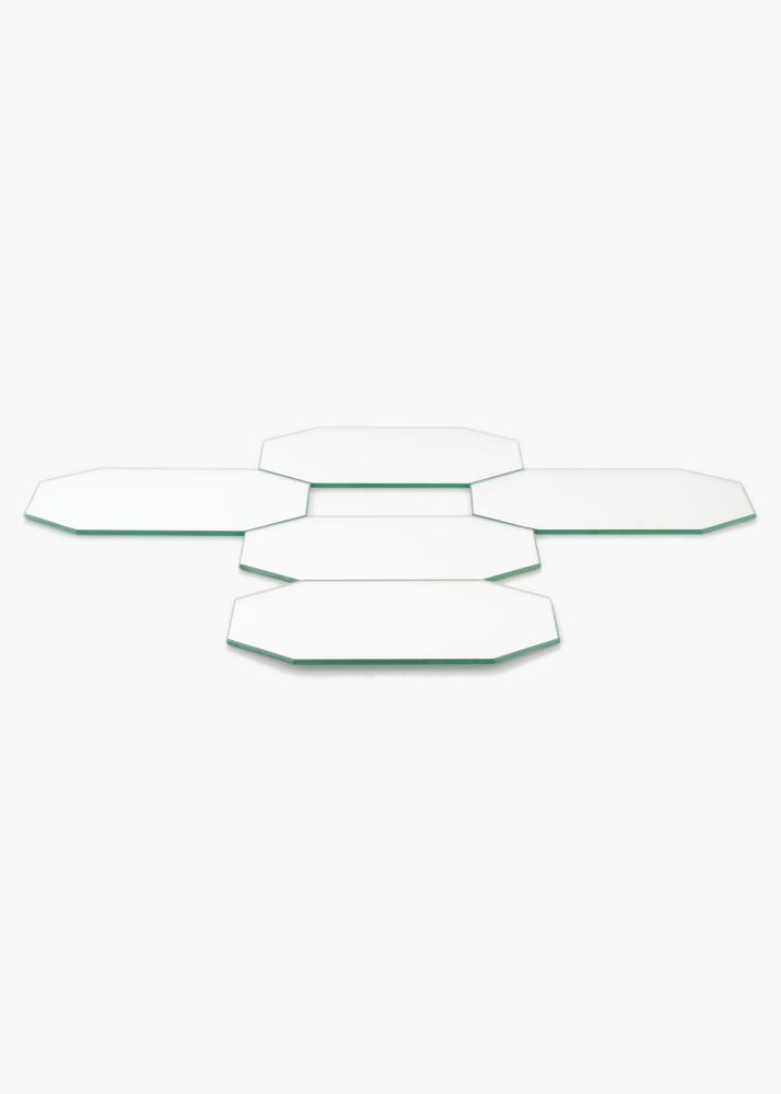 KAILA Spejl Octagon 5-pak 18x21 cm