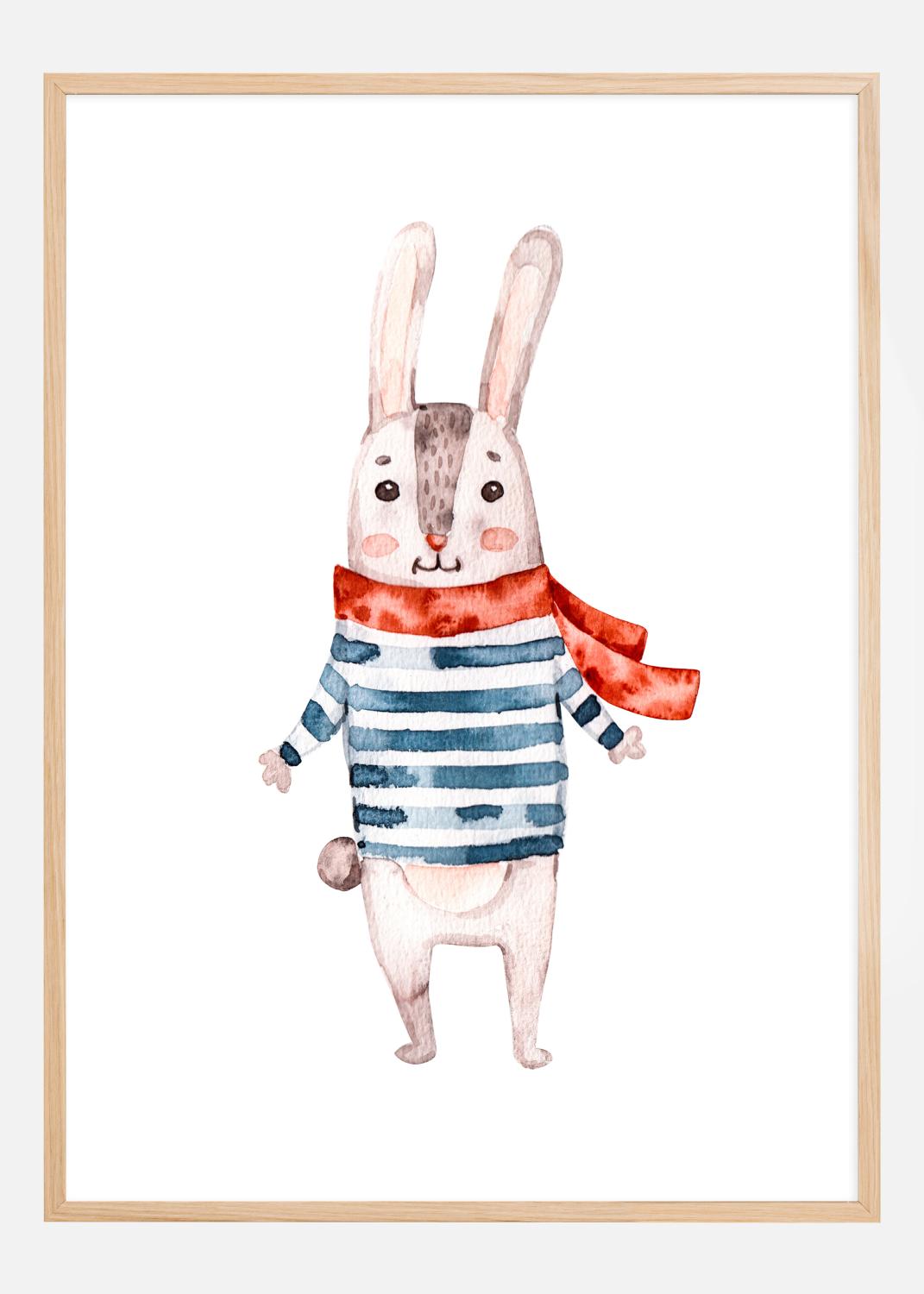 Product Image for Happy bunny Plakat (21x29.7 cm (A4))