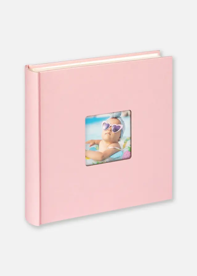 Fun Babyalbum Rosa - 30x30 cm (100 Hvide sider/50 blade)