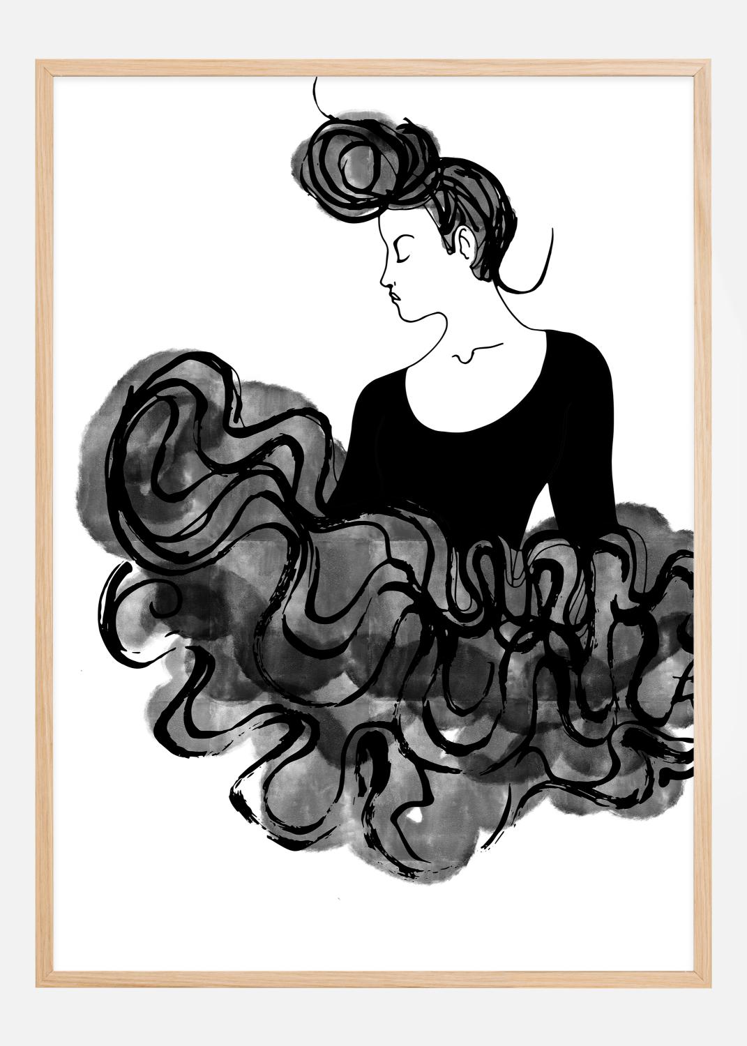 Product Image for Ballerina Plakat (21x29.7 cm (A4))