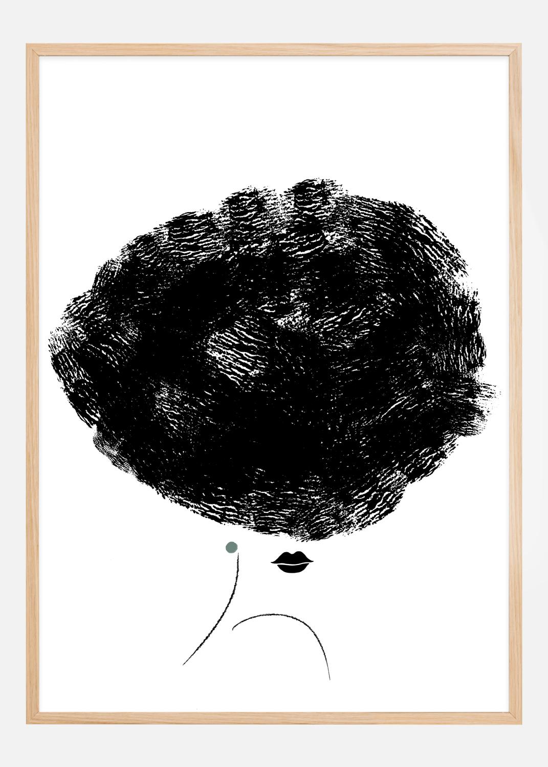 Product Image for Ballerina Hair Plakat (21x29.7 cm (A4))