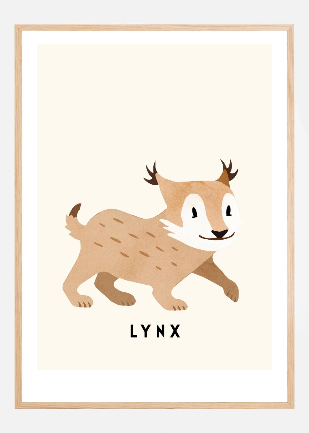 Product Image for Lynx Plakat (21x29.7 cm (A4))