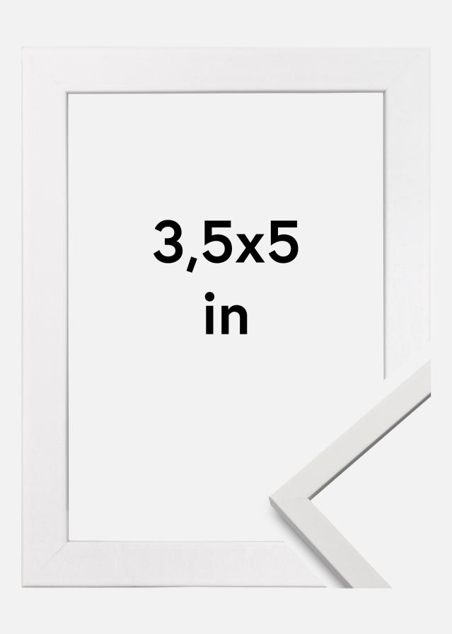 Ramme Edsbyn Hvid 3,5x5 inches (8,89x12,7 cm)