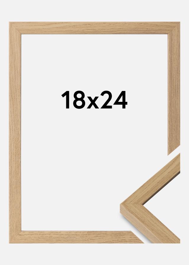 Ramme Ares Akrylglas Natural Oak 18x24 cm