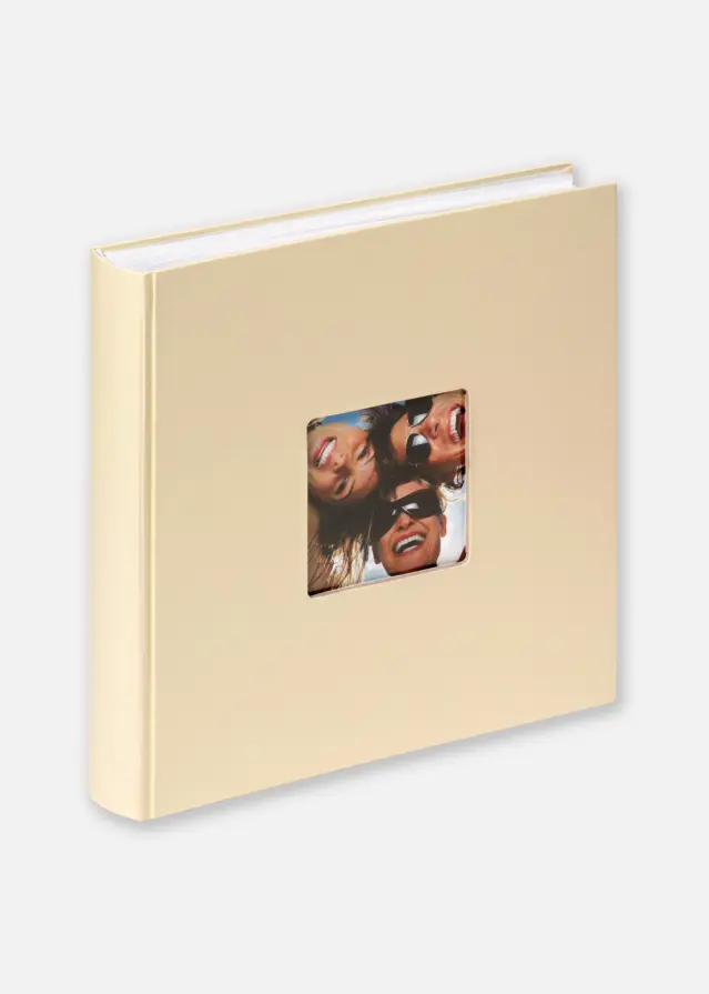Fun Album Creme - 30x30 cm (100 Hvide sider / 50 blade)