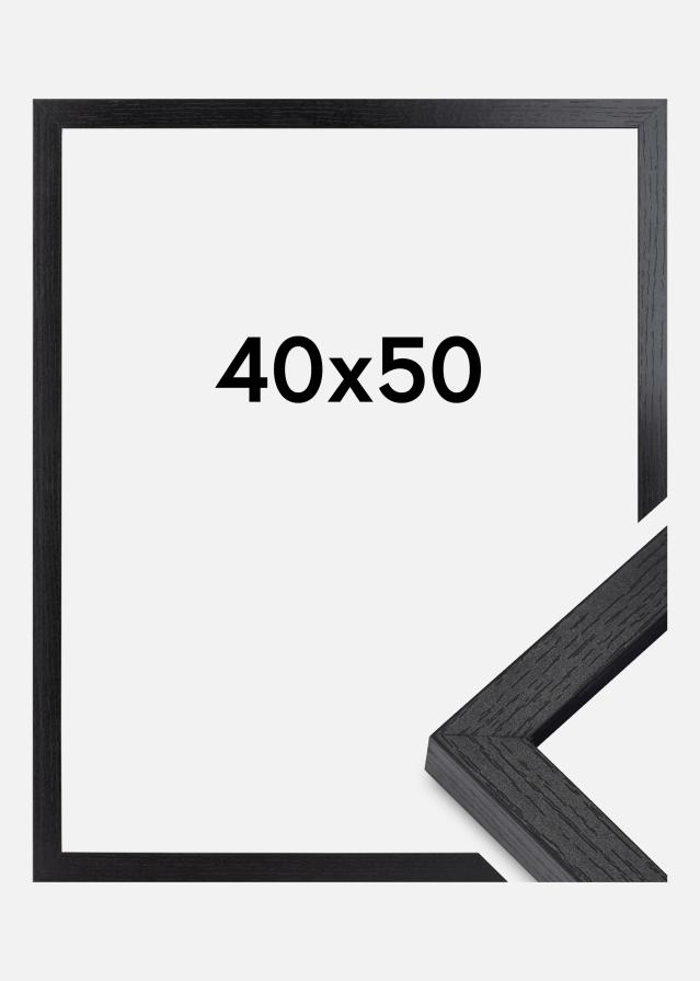 BGA Boksramme Akrylglas Sort 40x50 cm