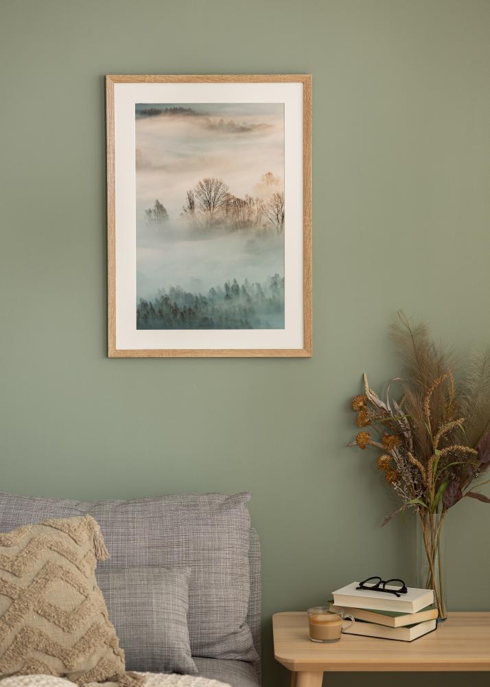 Ramme Fiorito Lys Eg 40x40 cm