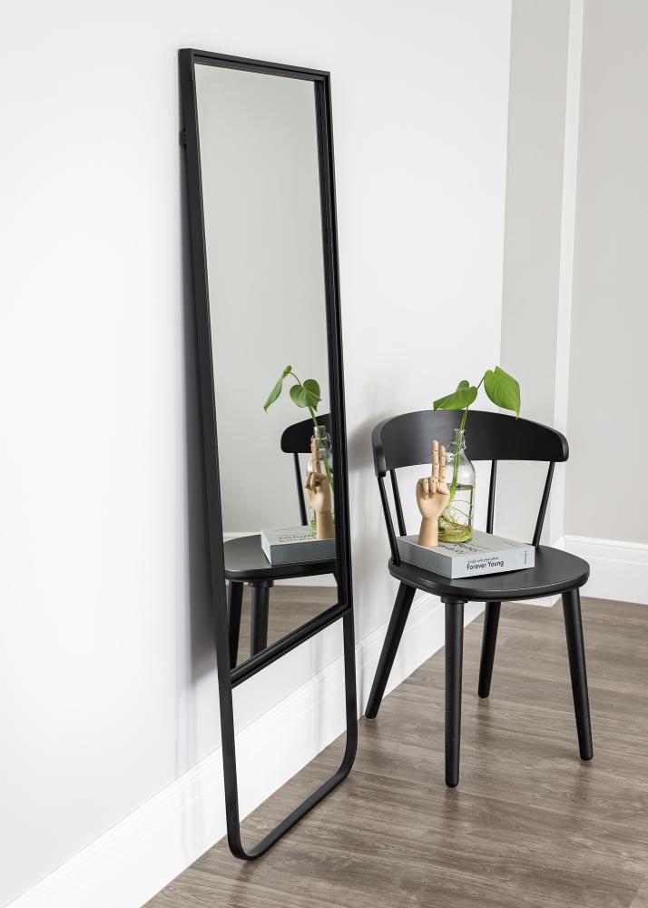 Spejl Elly Sort 60x160 cm