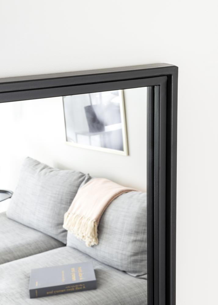 Spejl Elly Sort 60x160 cm