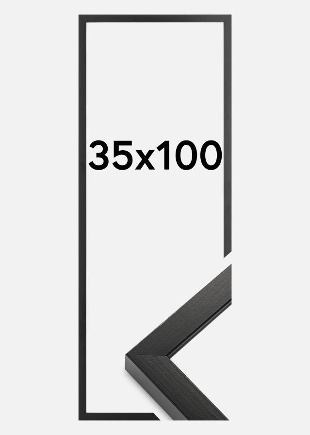 Ramme Amanda Box Sort 35x100 cm