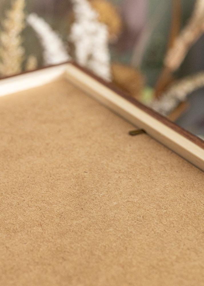 Ramme Stilren Warm Brown 70x100 cm - Passepartout Sort 59,4x84 cm (A1)