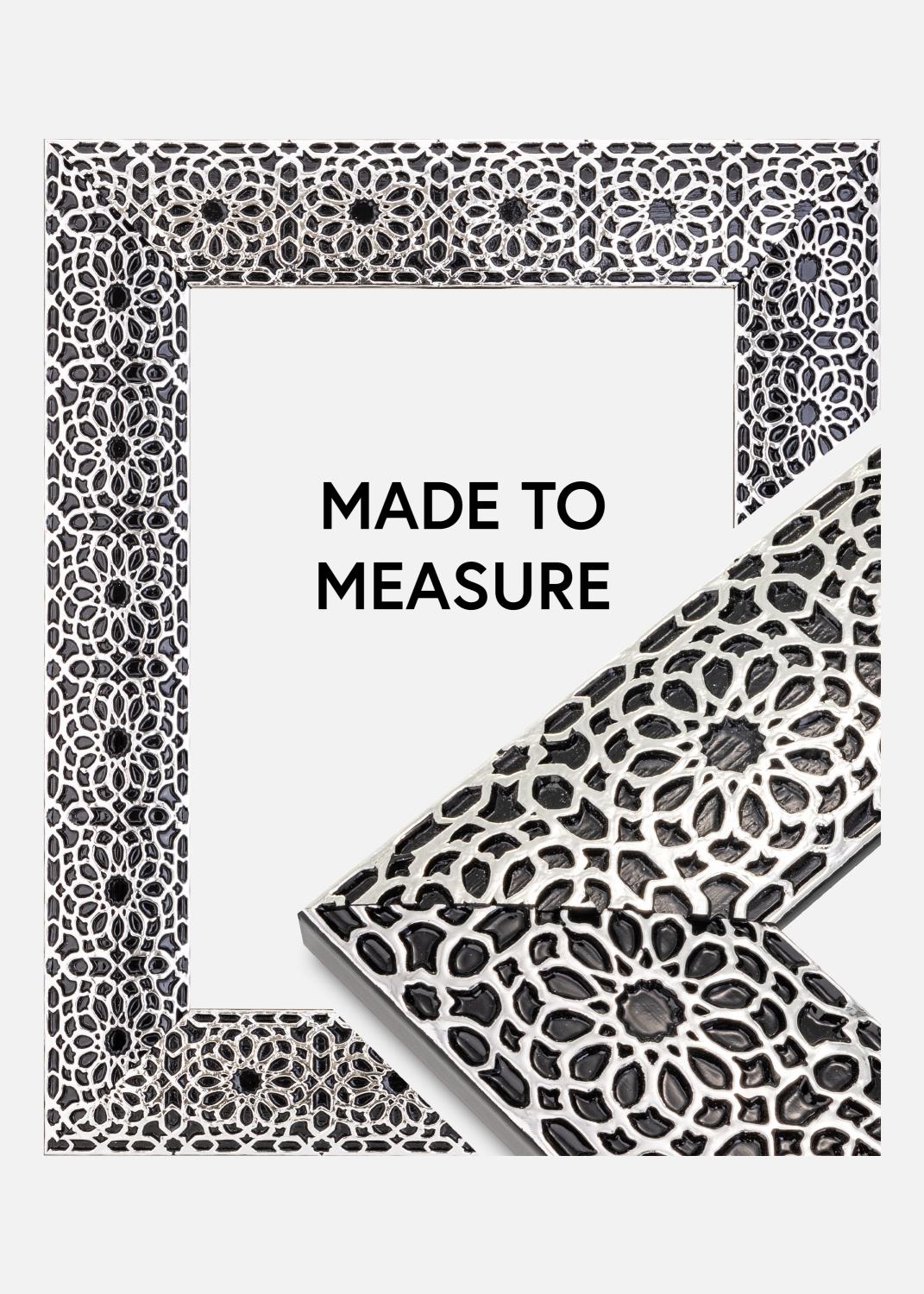 Product Image for Ramme Stockholm Sort - Valgfri Størrelse (Uden glas)