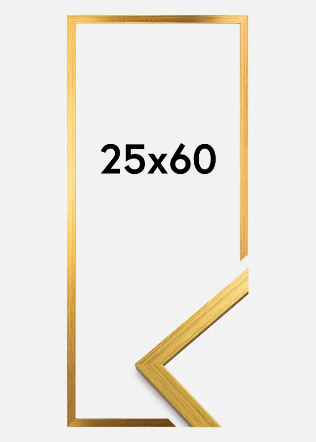 Ramme Edsbyn Guld 25x60 cm