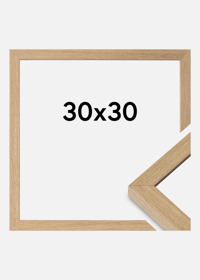 Ramme Hermes Akrylglas Natural Oak 30x30 cm