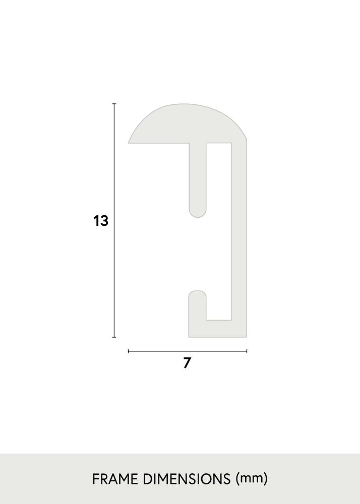Ramme Can-Can Sort 24x30 cm