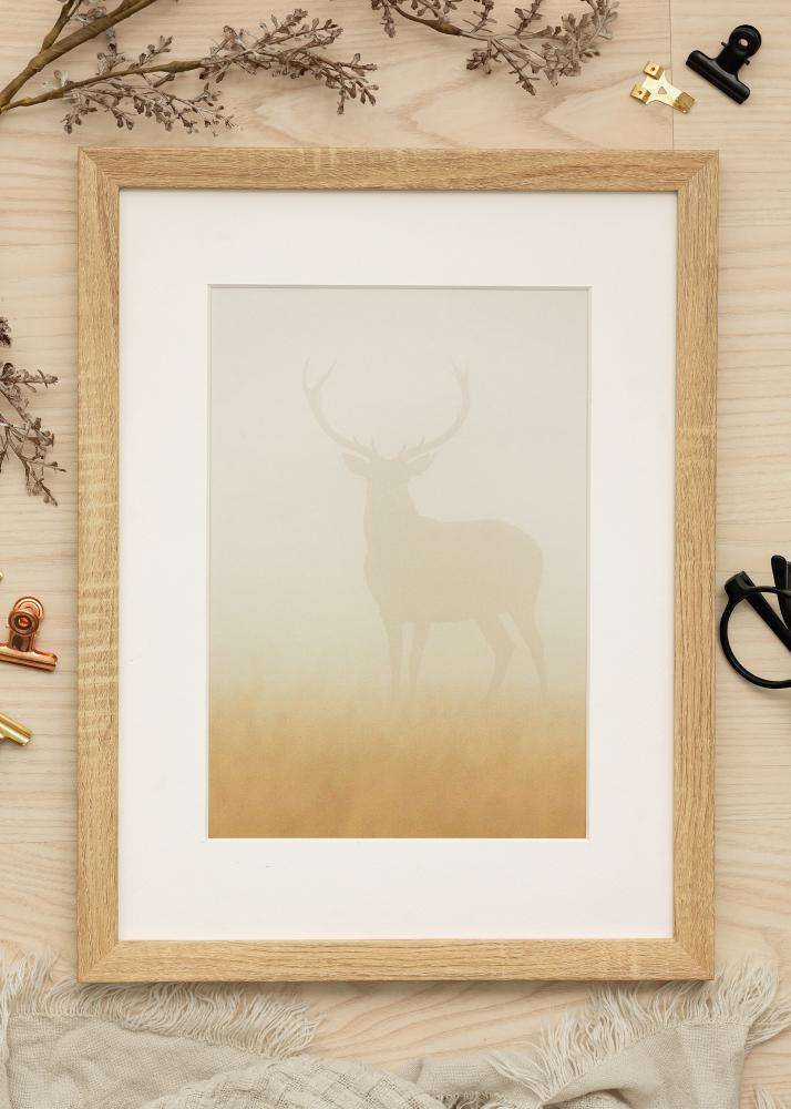 Ramme Fiorito Lys Eg 40x40 cm