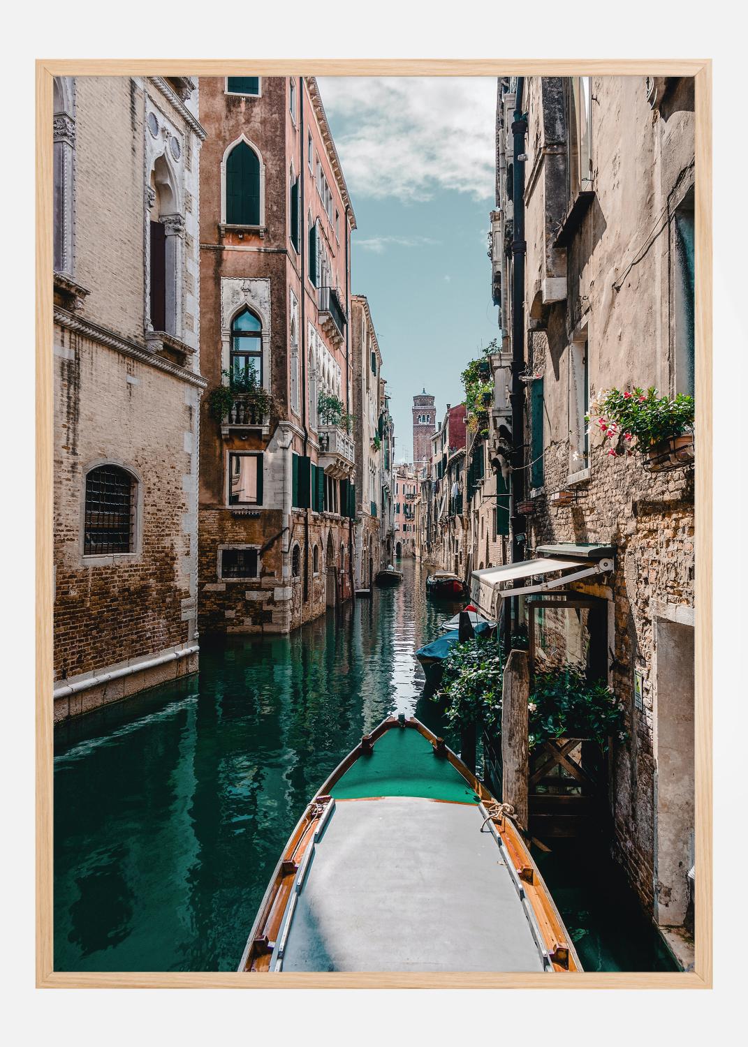 Product Image for Boat on the river Plakat (21x29.7 cm (A4))